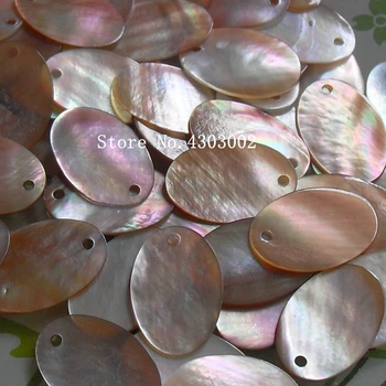 

50pcs/lot 14x21mm Natural Oval Mother of Pearl shell for DIY Jewelry Natural Oval MOP Pearl shell Beads