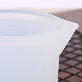 

14Pcs Silicone Mixing Cup Epoxy Resin Silicone Measuring Cup Plastic Dropper Kit H37C