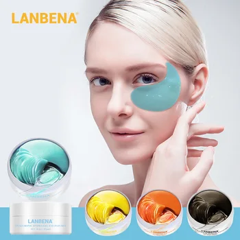 

50/60pcs Seaweed Collagen Moisturizing Eye Mask Gel Eye Patches Under Eye Bag Dark Circles Removal Eyes Pads Face Mask Skin Care