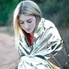 Emergency thermal blanket outdoor waterproof survival blanket aluminum foil hot space emergency rescue curtain military blanket ► Photo 1/6