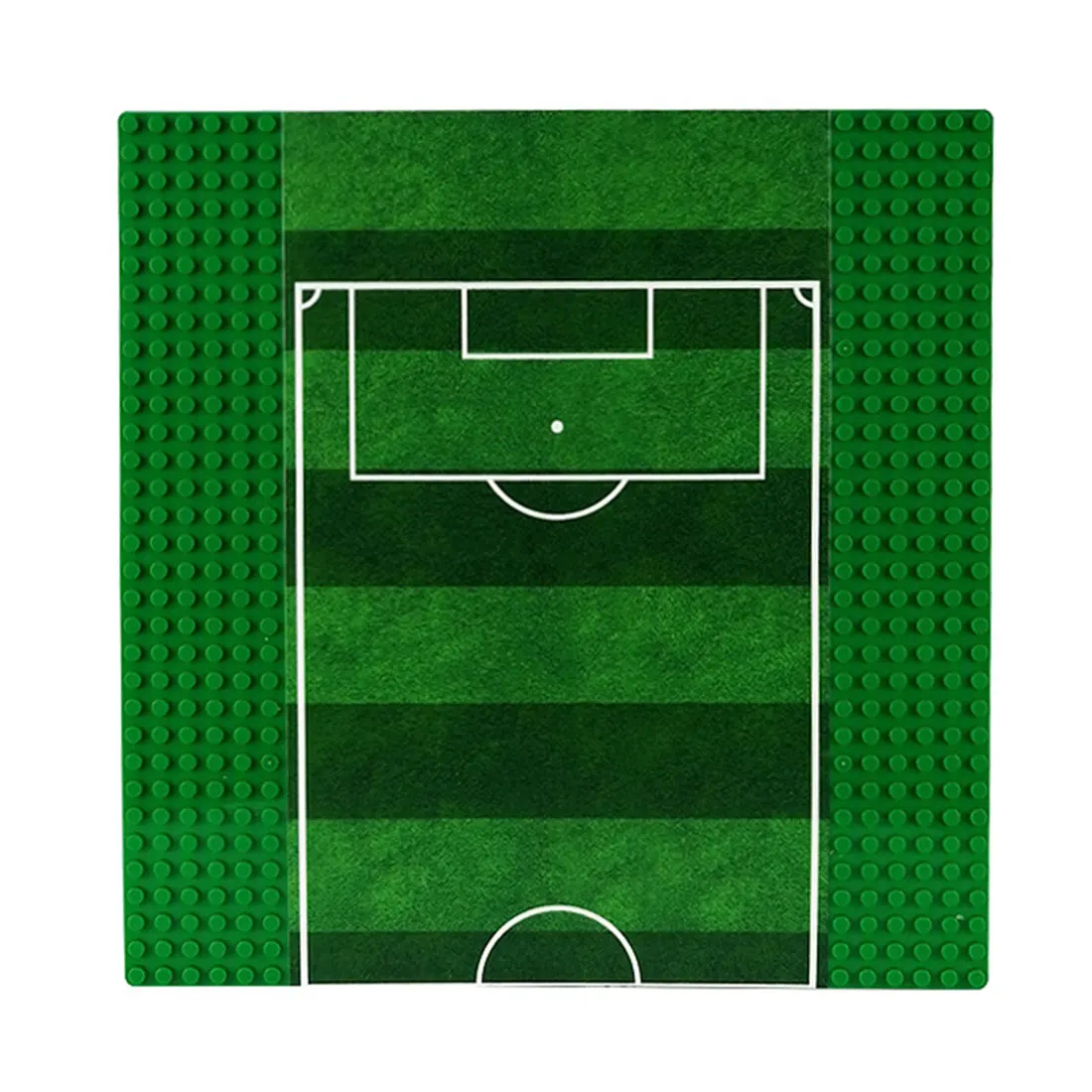 

32 X 32 Holes Small Particles Football Field Baseboard For Building Block Urban Scene And Mini Figure