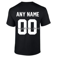 Пользовательские Ваше имя и номер футболка для мужчин футболка США
