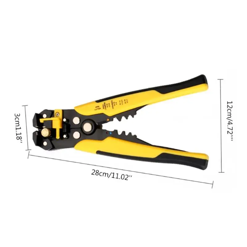 Adjustable Automatic Cable Wire Crimper and Wire Stripper Tool Kit 6 in 1 Adjust screwdriver 30pcs 1