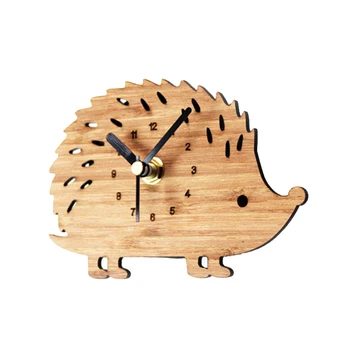 

Fashion creative animal hedgehog hedgehog fridge fridge pastoral cartoon clocks