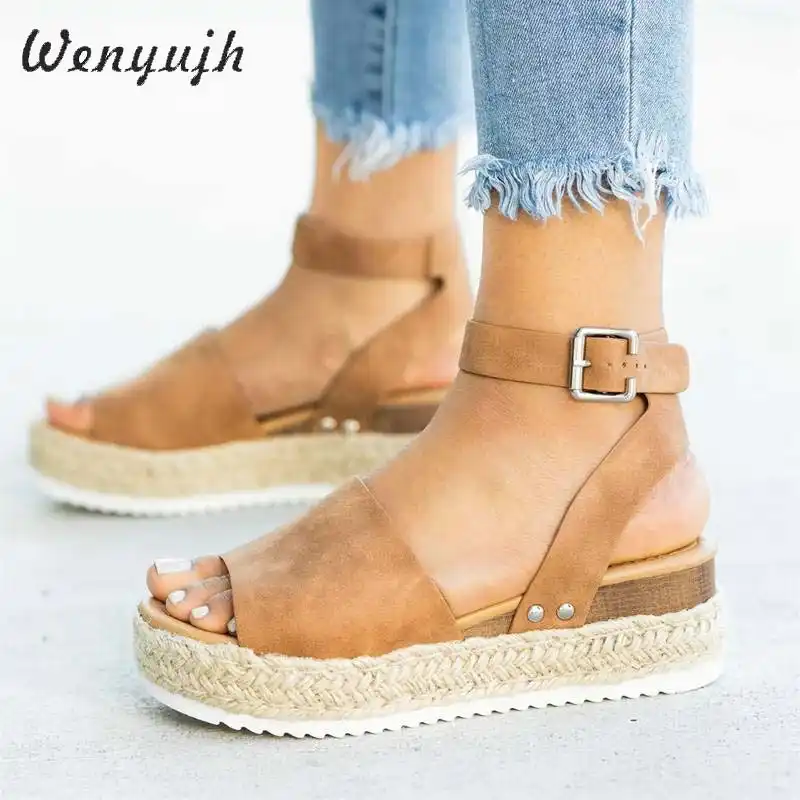 Chaussures compensées été 2020 Outlet