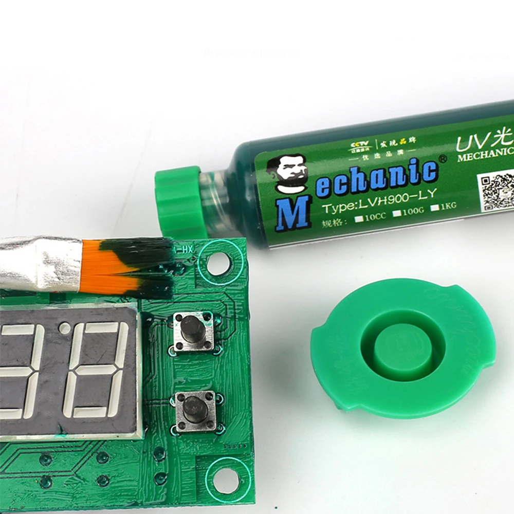Маска для пайки MECHANIC с УФ светильник отверждением BGA PCB чернила