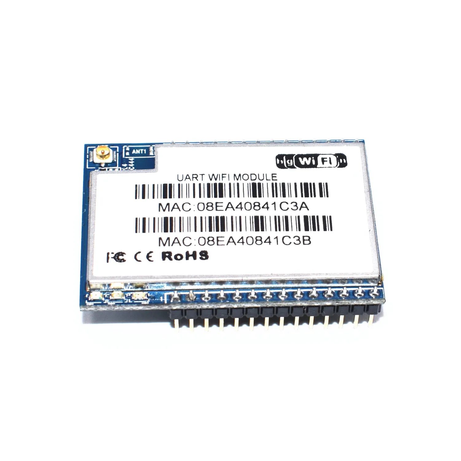

Free Shipping 10pcs HLK-RM04 aerial serial wifi dual ethernet port serial port UART to WIFI module no have antenna