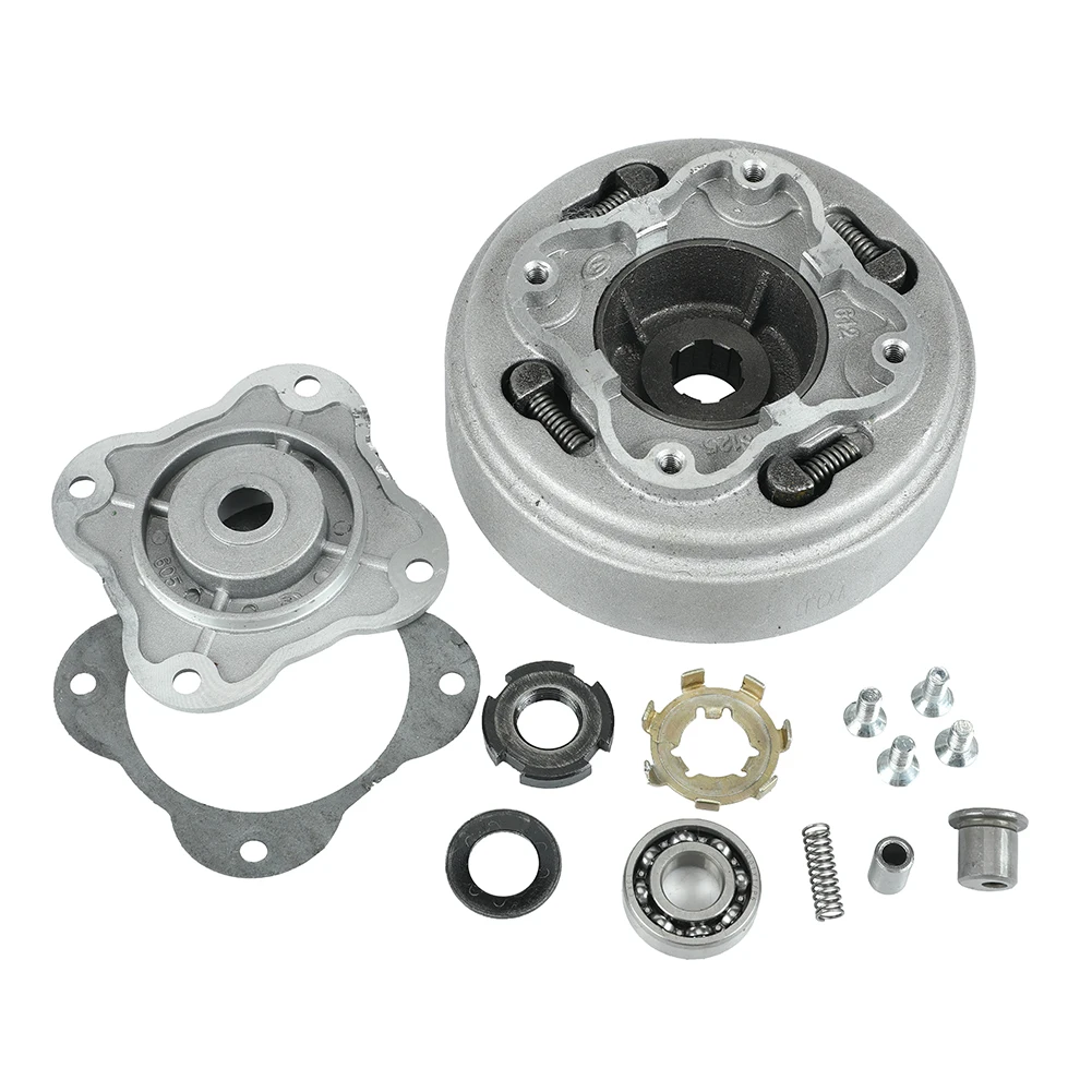 

125cc Complete Manual Clutch Assembly kit For 52.4mm Bore lifan 125cc Start in neutral Horizontal Kick Starter Engines Pirt Bike