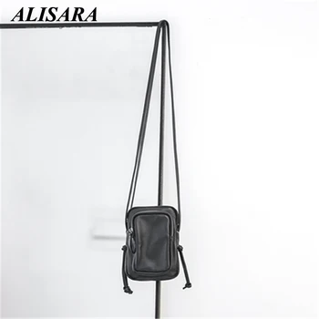 

Bag for woman Genuine Leather Japanese retro handmade Messenger bag The small square bag is very thin phone lipstick bag