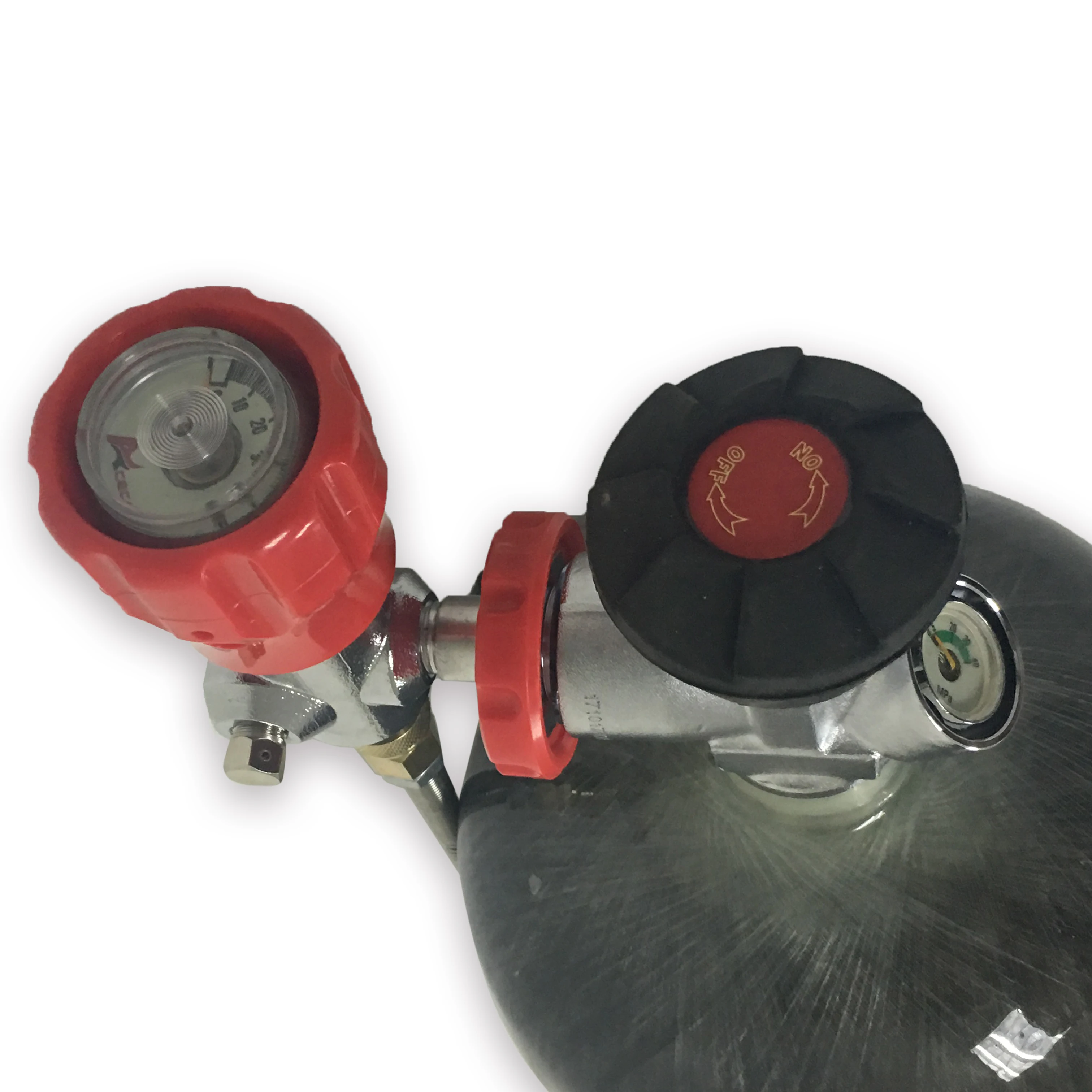 AC301 Pcp Tank Valve With Filling Station Used Filled With Compressed Air For 300Bar Pcp Air Rifle Cylinder/Paintball Tank
