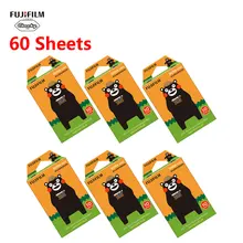 10-60 листов Fuji Fujifilm instax mini 8 9 пленка Кумамото медведь пленка для мгновенной камеры mini 8 7s 25 50s 90 фотобумага