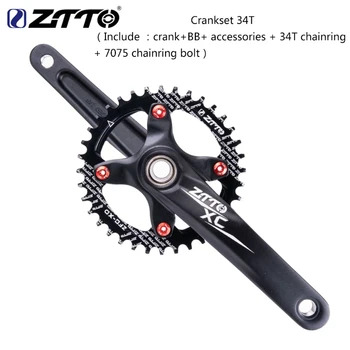 

MTB Crankset 170mm Crank 1X System Chainwheel Single Chainring Narrow Q1FF