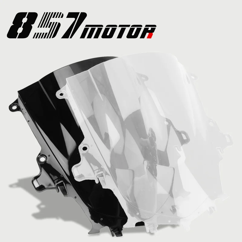 Moto parabrisas de burbuja doble para Yamaha YZF1000 R1 2015, 2016, 2017, 2018, 2019, 2020 YZF-R1 15 16 17 18 19 20
