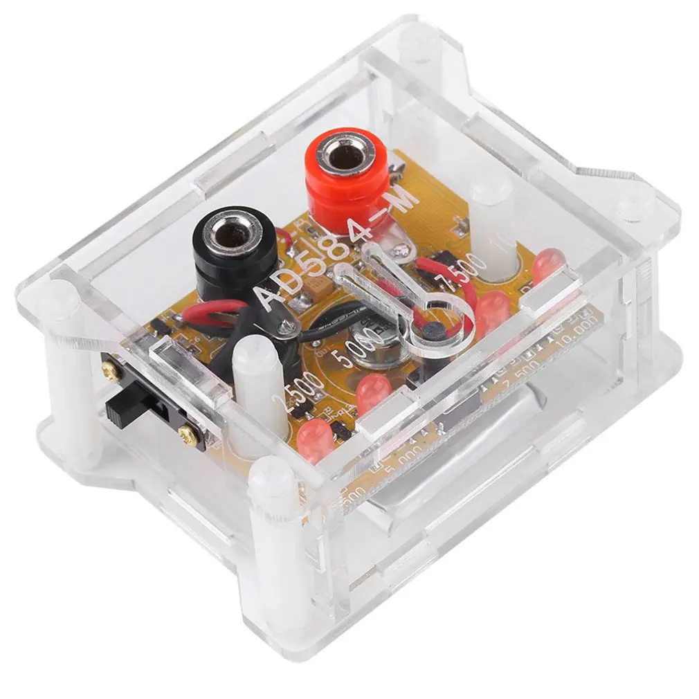 AD584 Reference Module With Transparent Housing High Precision Voltage Reference Module 4 Channel USB Charging