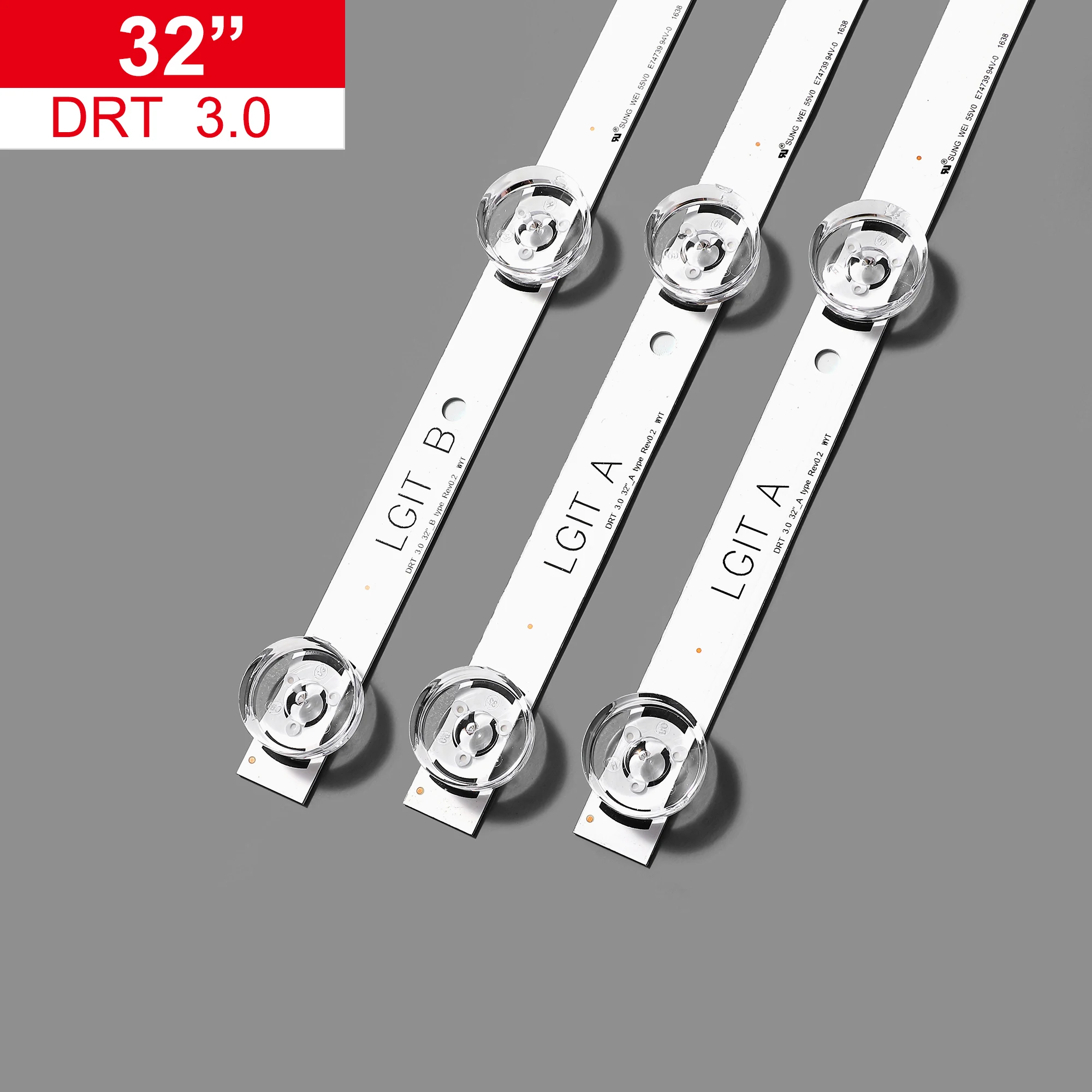LED Ʈ Ʈ , LIG 32LB561V UOT A B 32 ġ DRT 3.0 32 A B 6916l-2223A 6916l-2224A  ȣȯ , 3  * 6LED 590mm, ǰ
