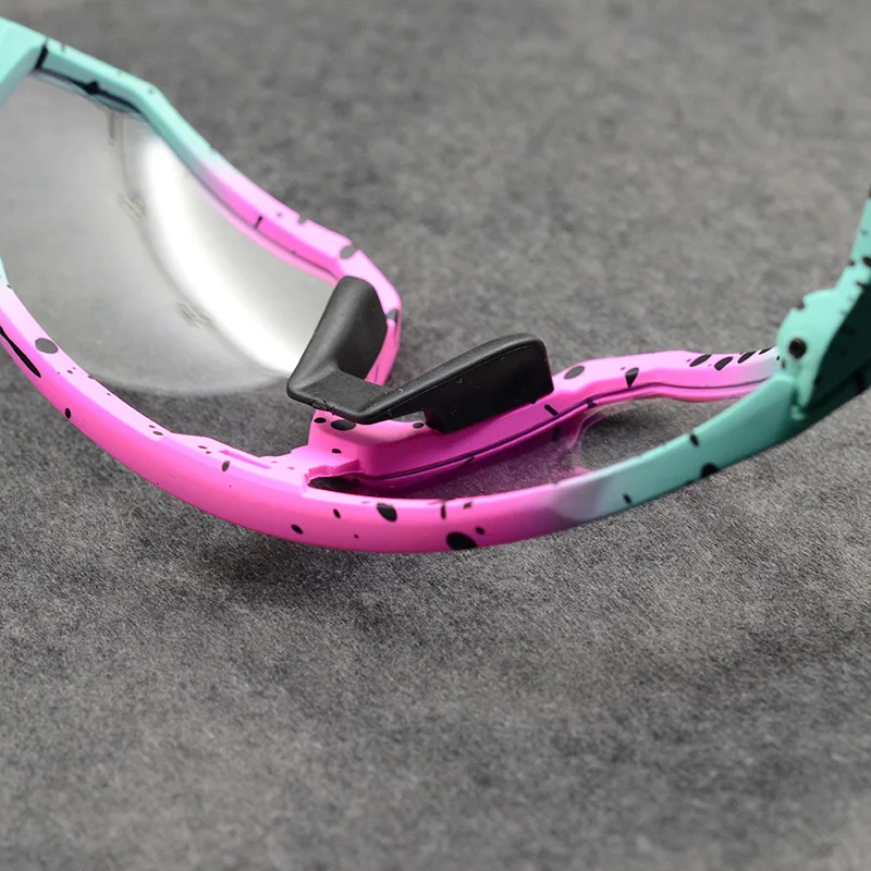 Cycling Sunglasses Sport Photochromic Eyewear Bicycle MTB Road Clear Hot-Sale Women Tr90 UV400 Discoloration Men Bicycle Goggles