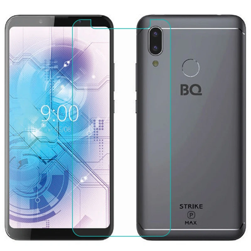 

Tempered Glass For BQ 6035L Strike Power Max 6" 9H 2.5D Protective Film Explosion-proof Clear LCD Screen Protector cover