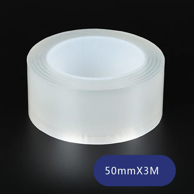 Car Door Protector Stickers Anti Scratch Transparent Nano Tape Auto Trunk Sill Scuff Protector Film Door Edge Protective 50mmX3M