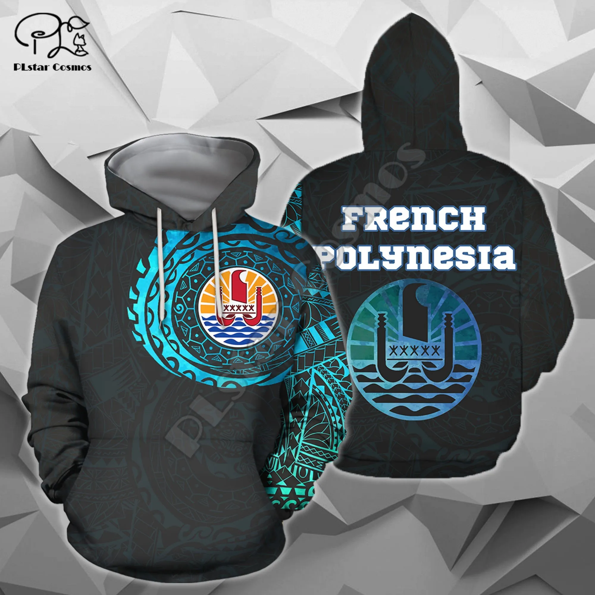 

PLstar Cosmos French Polynesia 3D Print 2021 New Fashion Hoodies Sweatshirts Zip Hooded For Man/Woman Casual Streetwear Style-02