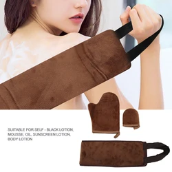 3pcs / set Back Tanning Applicator Tanning Cream Lotion Mousse Oil Application Gloves
