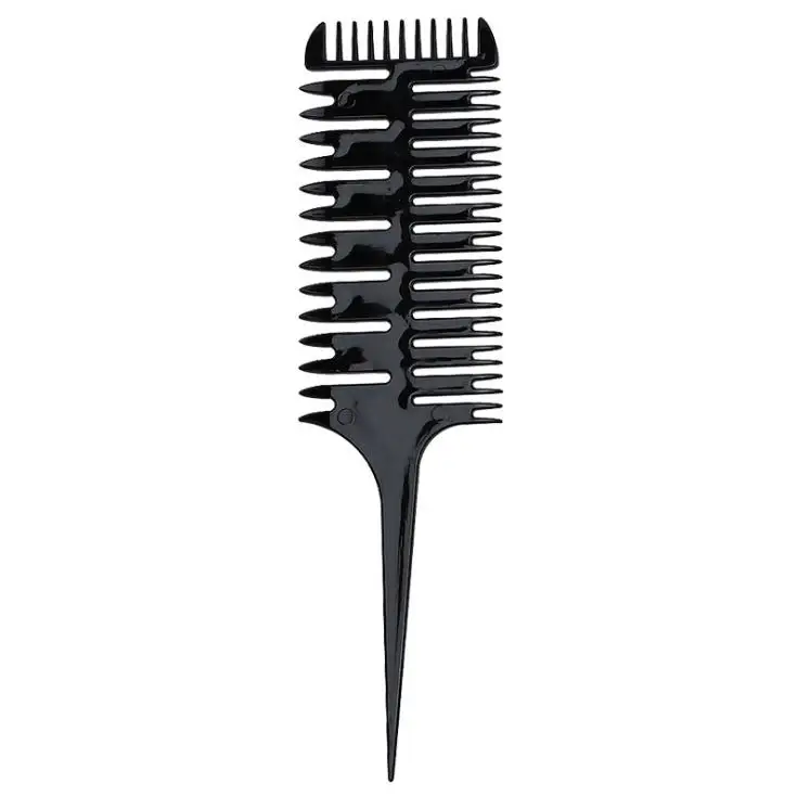 US $150.00 200pcs Barber Salon Style Haircut Comb with Tail Fish Bone Shape Colorful Women Big Tooth Comb Hair Dyeing Tool SN969
