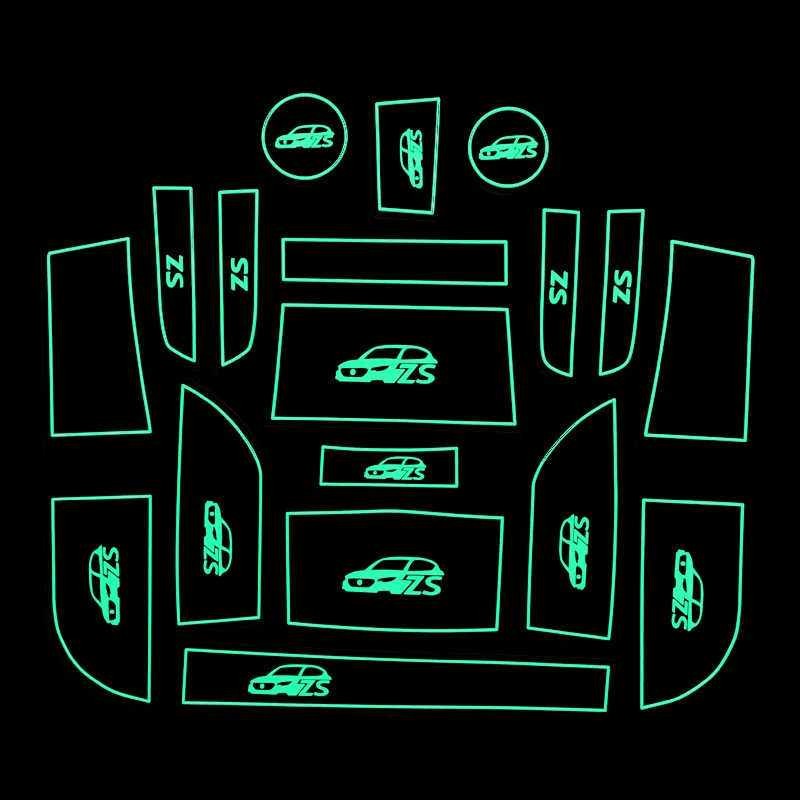 Завод прямых продаж Mg ZS ворота Слот Pad Coaster внутренняя отделка автомобиля практичный ремонт подлокотник-коврик для хранения танк Pad