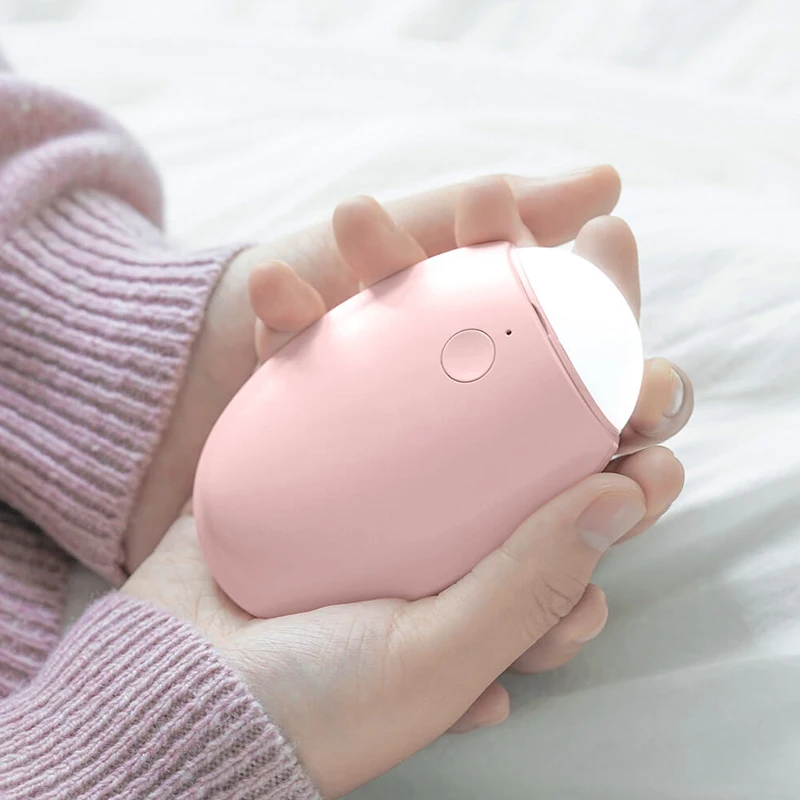 SOLOVE N2 зарядка через usb грелки Карманный нагреватель грелка для рук Портативный электронный подогреватель