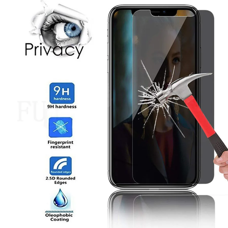 

Anti Spy Premium Tempered Glass For iPhone 11 Pro Max 2019 Privacy Screen Protector Film For iPhone 11 Pro Protective Glass