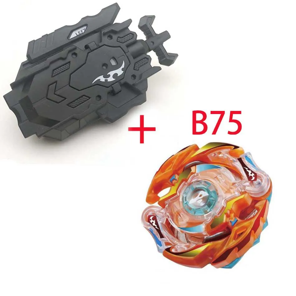 Волчок Beyblade Burst B-129 B122 с пусковым устройством Bayblade Bey Blade металл пластик Fusion 4d Подарочные игрушки для детей - Цвет: B75