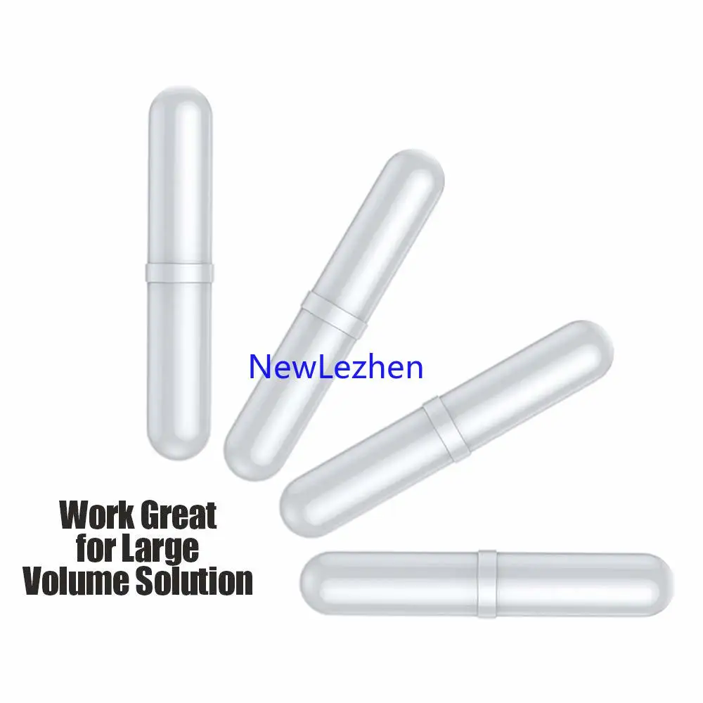 Magnetic Stirrer Mixed Size PTFE Mixer Stir Bars TYPE-B 4 Pack 50mm / 1.96 Inch NewLezhen