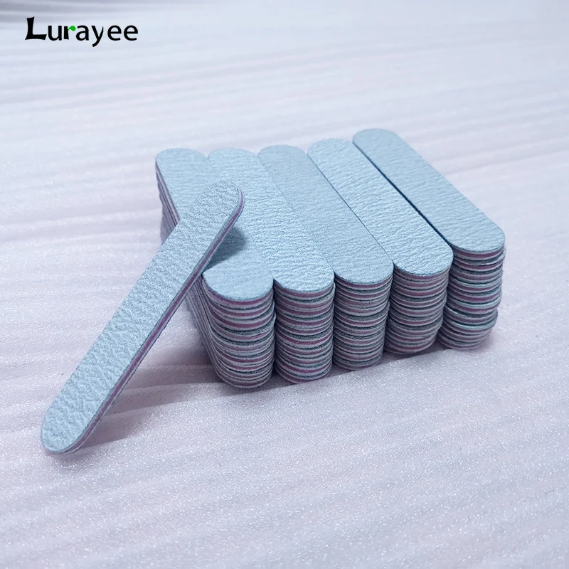 Mini Nail File Sandpaper Buffers 100/180 Grit Pedicure Manicure Tools