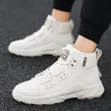 Мужская баскетбольная обувь с высоким берцем; модная обувь; сезон осень-зима; стиль; мужская повседневная обувь; уличная спортивная модная обувь