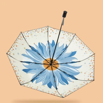 

Umbrella 8 Ribs Handmade Fashion Woman Waterproof Wind Resistant High Quality Cheap Small Summer Umbrella Ladies Parasol EA60YS