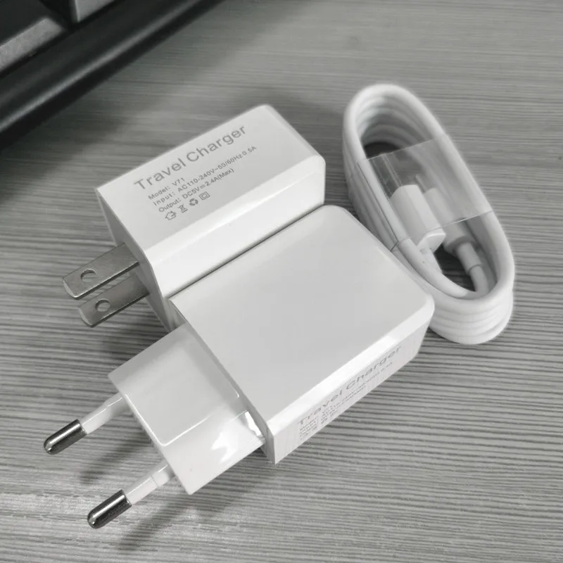 Зарядное устройство для телефона Vivo Z3x Z5 vivo Y71 5 В 2 А USB-адаптер Type-C Micro зарядный