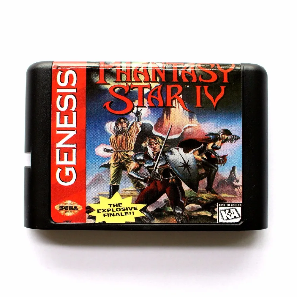 16 бит игровая карта Phantasy Star IV MD для Sega Mega Drive Genesis | Электроника