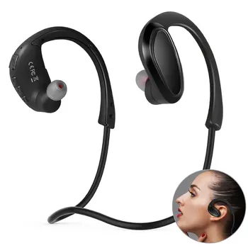 

4.2 Headset Ultra-light Wireless Sport MP3 Earphones Built-in 8GB Memory Sweatproof Running Stereo Earphones