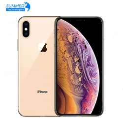 Unlocked Apple Original iPhone XS Face ID NFC Smartphone Hexa-core Apple Pay 5.8inch