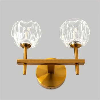 

wall lights for home with lampshade and plating process LED Energy saving wall lamp