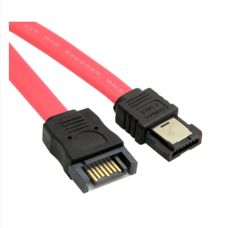 Жесткий диск PS3 SATA 7P male to ESATA Female кабельный удлинитель 50 см|Компьютерные кабели и