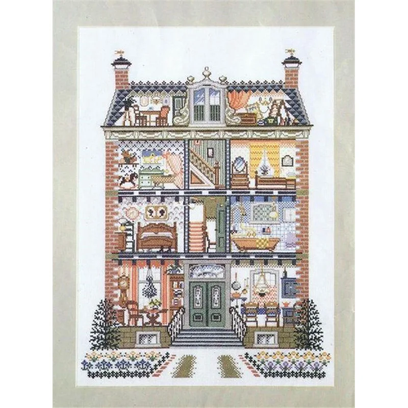 ZZ913ForNeedleworkKitNOTPRINTEDCrossstichPaintingSetCross