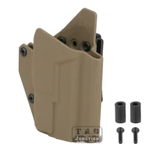 OWB Light-funda con tornillos para pistola táctica, Compatible con Kydex, APL, versión ligera, 17, 19 DE