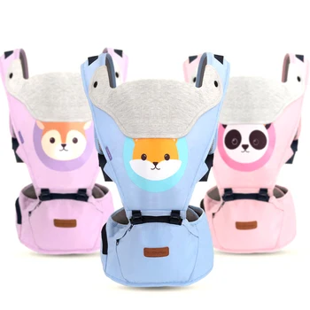 

BEST BABY Baby Carriers Ergonomic Carrier Backpack Hipseat For Newborn And Prevent O-type Legs Sling Baby Kangaroos Wrap Waist S