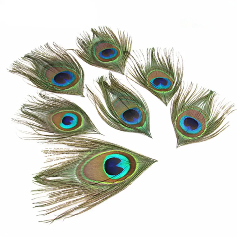 Natural Peacock Feathers Eye for Jewelry Making Creation Crafts Wedding Handicraft Accessories Dream Catcher Feather Decoration peacock feather decoration craft feathers natural feathers
