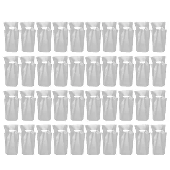 

100pcs Disposable Drink Pouches Practical Handheld Coffee Container Bag Useful Beverages Tote for Milk Tea Shop (16x24xm)