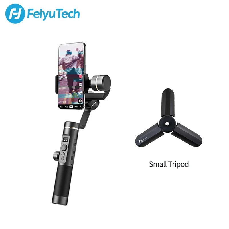 

FeiyuTech SPG2 Smartphone Stabilizer Phone Gimbal Tripod for xiao mi iphone X XR 8 7 Samsung Note 8 Mobile phones 57mm-95mm