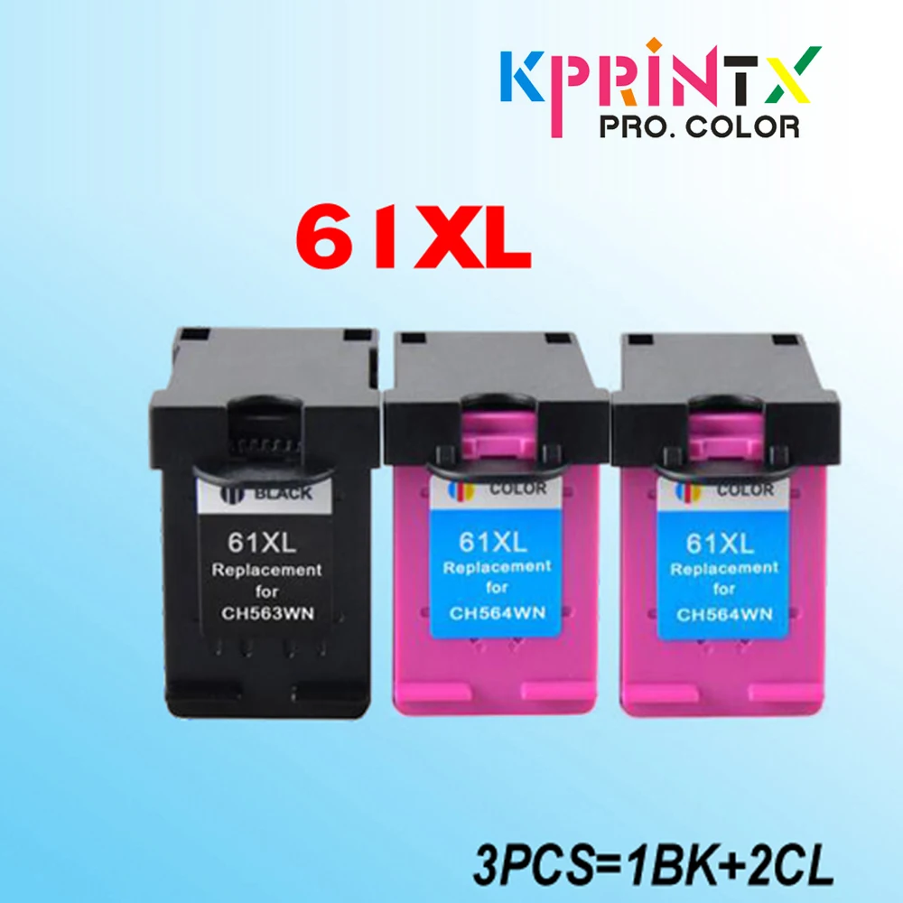 Чернильный картридж для принтера совместимый с hp61 61xl DeskJet 1050 2050 2050s 2510 3510 D1010 1510 2540