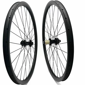 

mtb 27.5 mountain bicycle wheels 37x24mm XC/AM tubeless 650B FASTace DA206 mtb disc carbon wheelset 100x15 142x12 pillar 1423