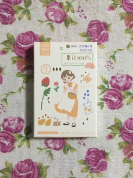 

52mmx80mm delicious juice paper greeting card lomo card(1pack=28pieces)