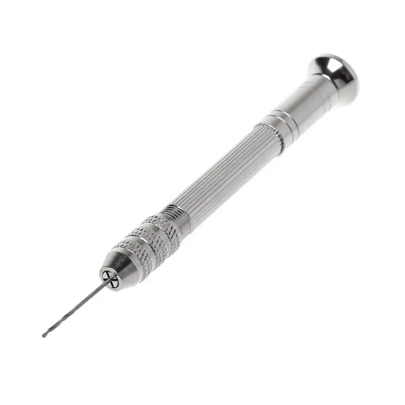 

Swivel Head Pin + 10pcs Micro HSS Twist Drill Bits For Jewelry Watch Hobby Hand Tool R9JF