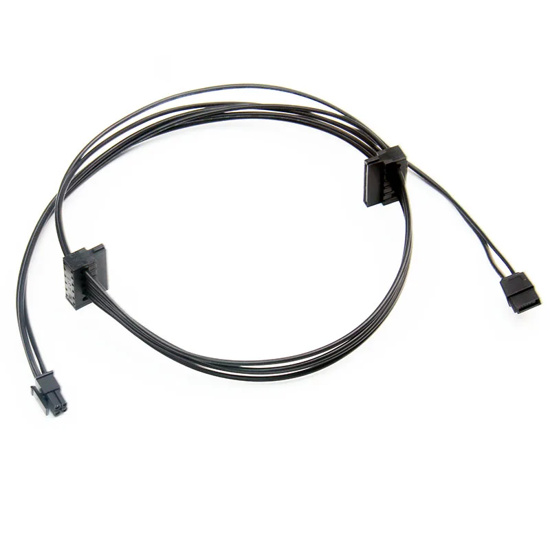 H1111Z компьютерный кабель и разъем для lenovo M710s питания 4Pin до 2 SATA 15pin + 6pin CD-ROM